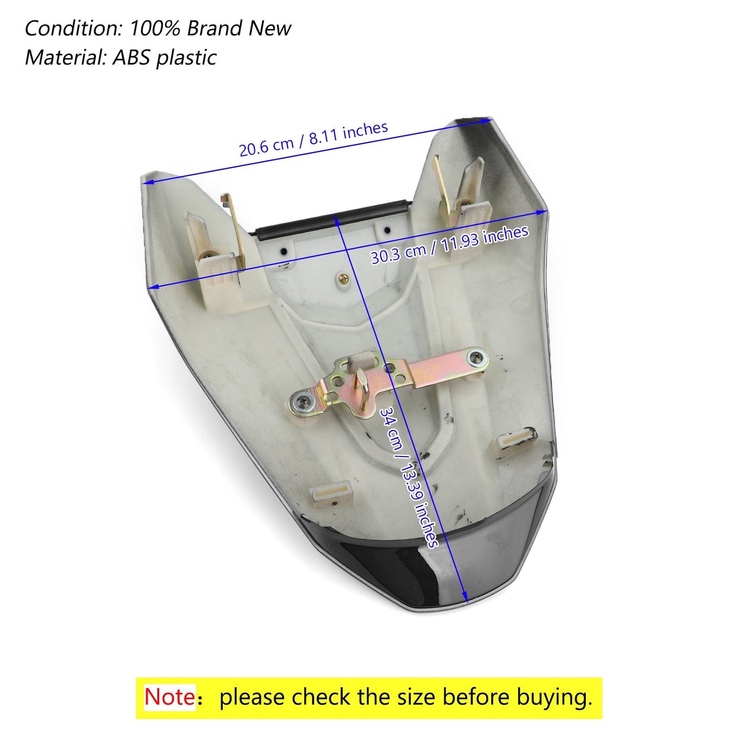 Capot de carénage de selle arrière passager pour moto Honda CBR650R 2019-2020