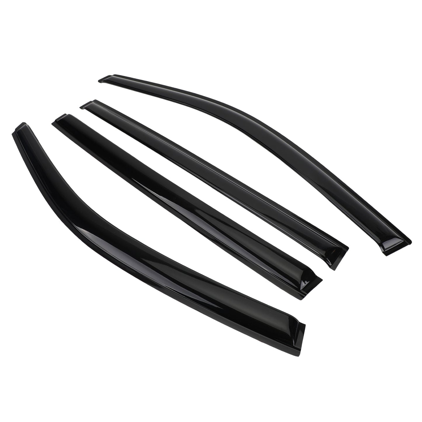 Kit de 6 pare-soleil et pare-pluie pour vitres de voiture Toyota Highlander 2014-2019