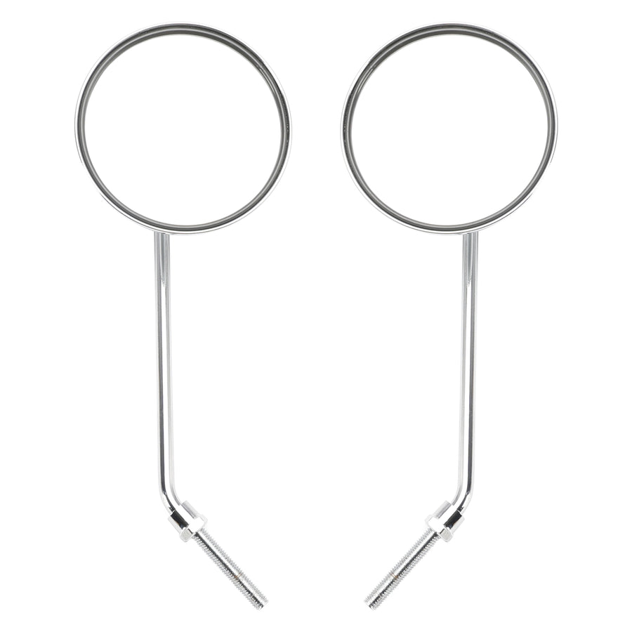 REAR VIEW MIRRORS CHROME MIRROR ROUND 8MM Fits HONDA PASSPORT C50 C70 C90