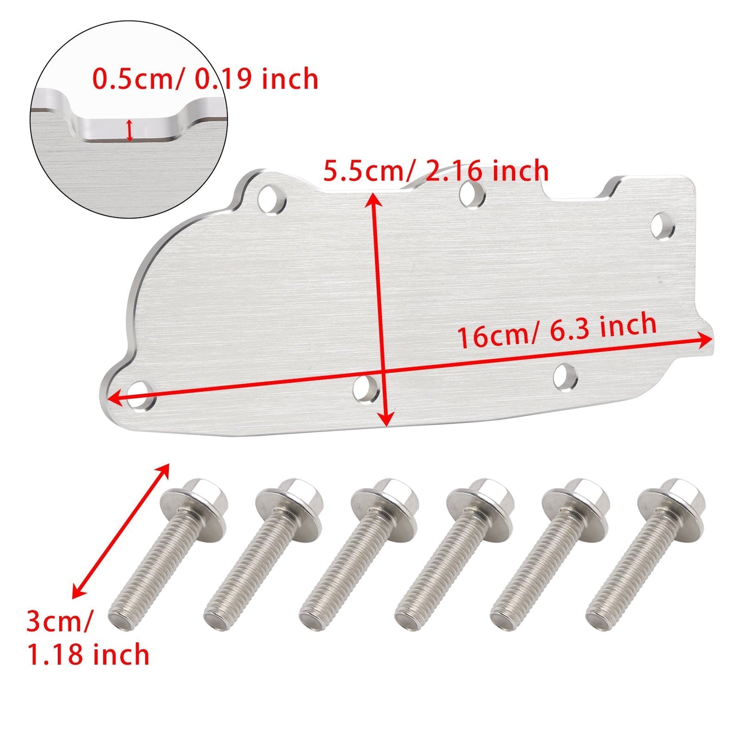 Kit de plaque d'accumulateur GM avec couvercle et boulons 4L80E 4L80-E
