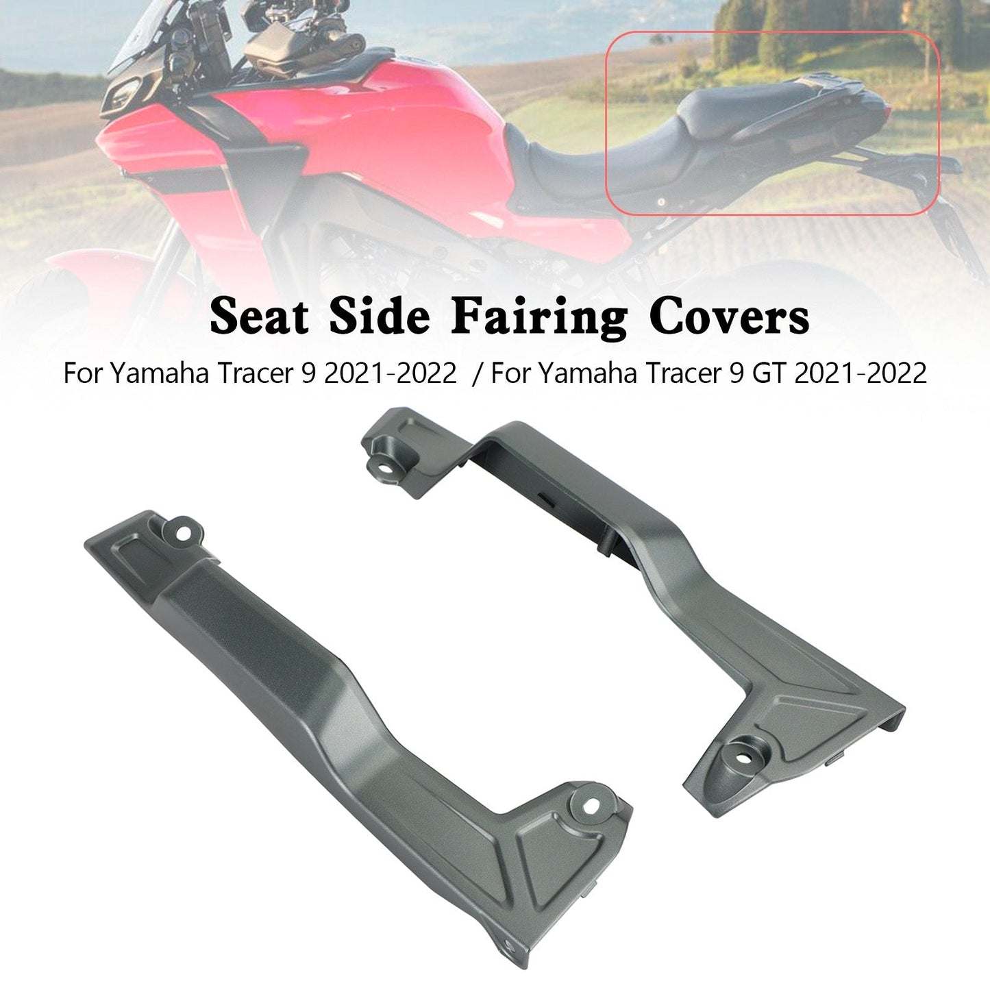 Carénages latéraux de selle arrière pour Yamaha Tracer 9 GT 2021-2022