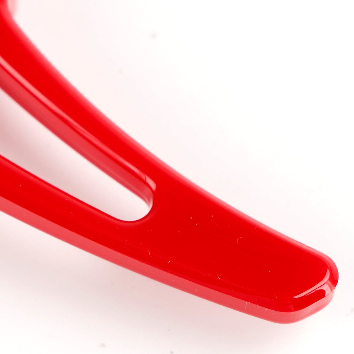 Extensión de palanca de cambios para volante de Mercedes-Benz Clase GLC, Clase GLE y Clase GLS (2016-2021) en color rojo