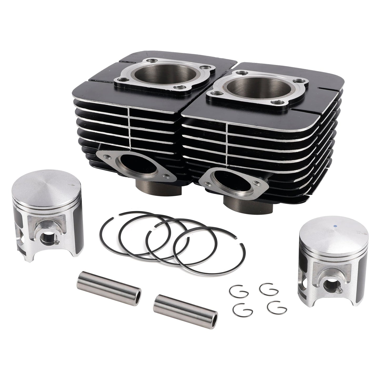 Kit de pasador de pistón de jarra de cilindro Yamaha RD350 1973-1975, pasador de muñeca izquierdo y derecho