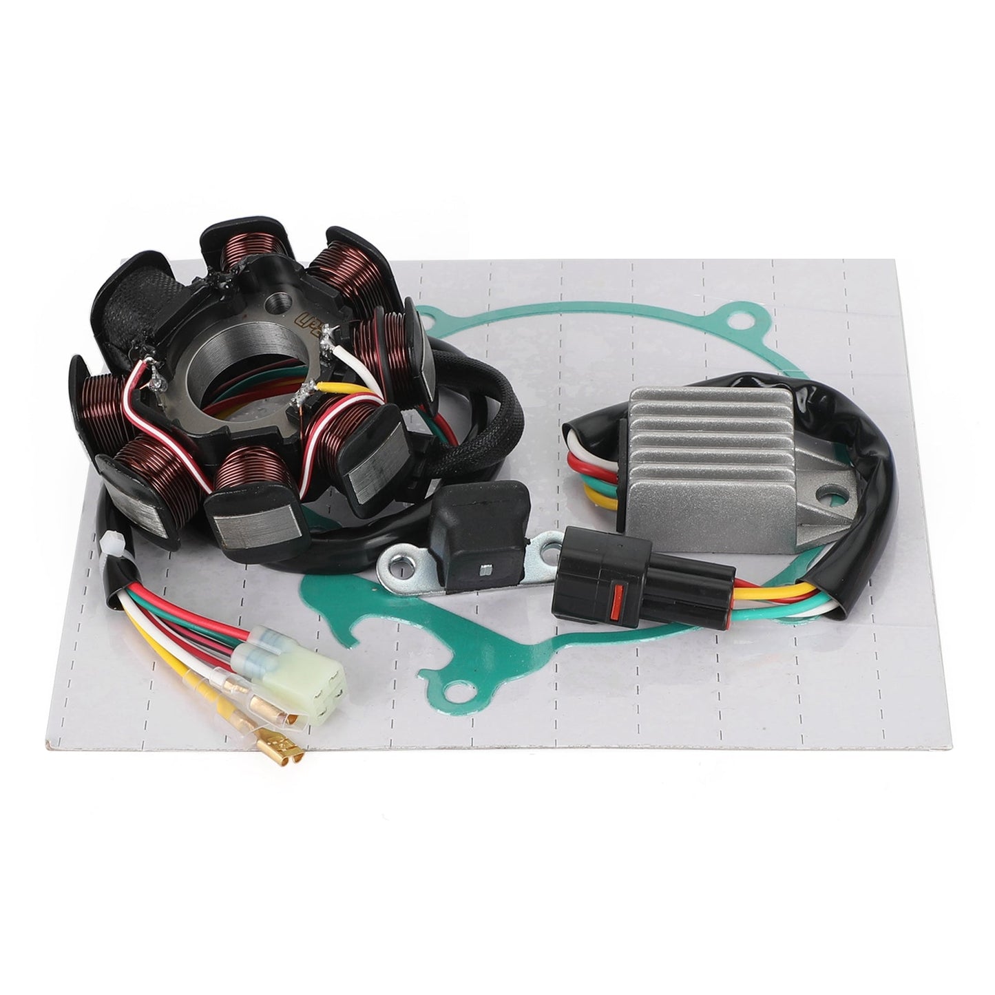 Magneto Stator+ Voltage Rectifier+ Gasket For Husqvarna TE 250 300 EXC XC XC-W Champoo