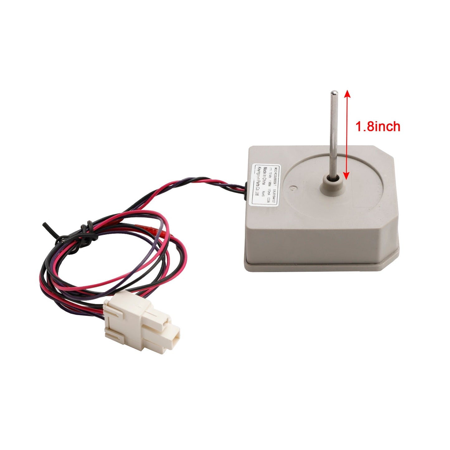 EAU61644107 LG Refrigerator Evaporator Fan Motor for LG Freezer RDD056X09 4681JB1029H