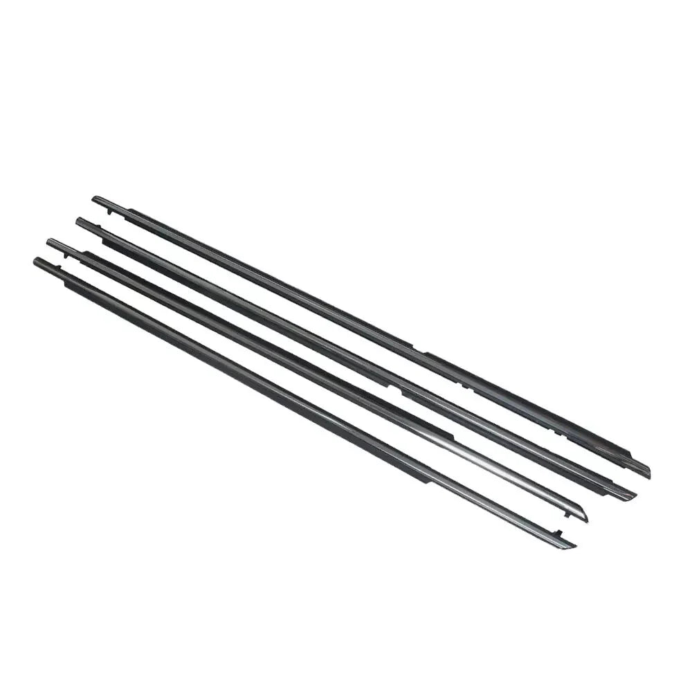 Joint d'étanchéité chromé pour vitres extérieures de Toyota Venza 2009-2016, 4 pièces, 757120T010