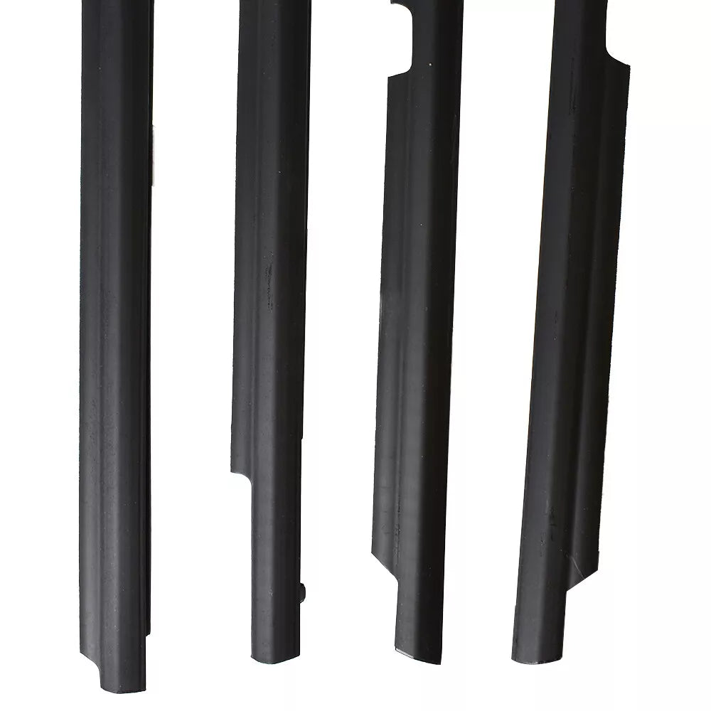 2009-2012 Toyota Corolla 73750-02150 4 piezas de moldura de ventana exterior de coche, burlete, correa de sellado