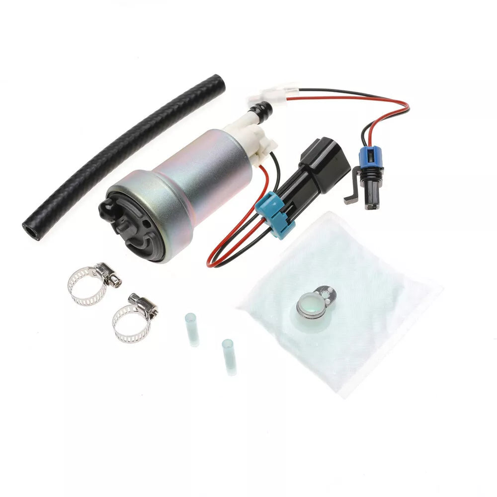 Pompe à carburant Hellcat 525 l/h F90000285 et kit d'installation compatible E85 pour Walbro TI