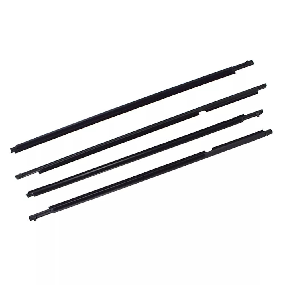 Burletes para molduras de ventanas Toyota Highlander 2008-2010 (4 piezas, 75720-0E030)