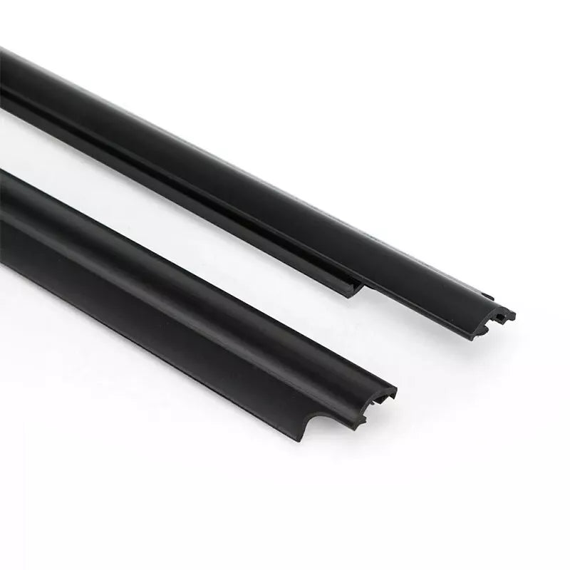 2006-2012 Mitsubishi Outlander 5727A007 5727A008 4 piezas de burlete para ventana exterior de coche, moldura de correa de sellado