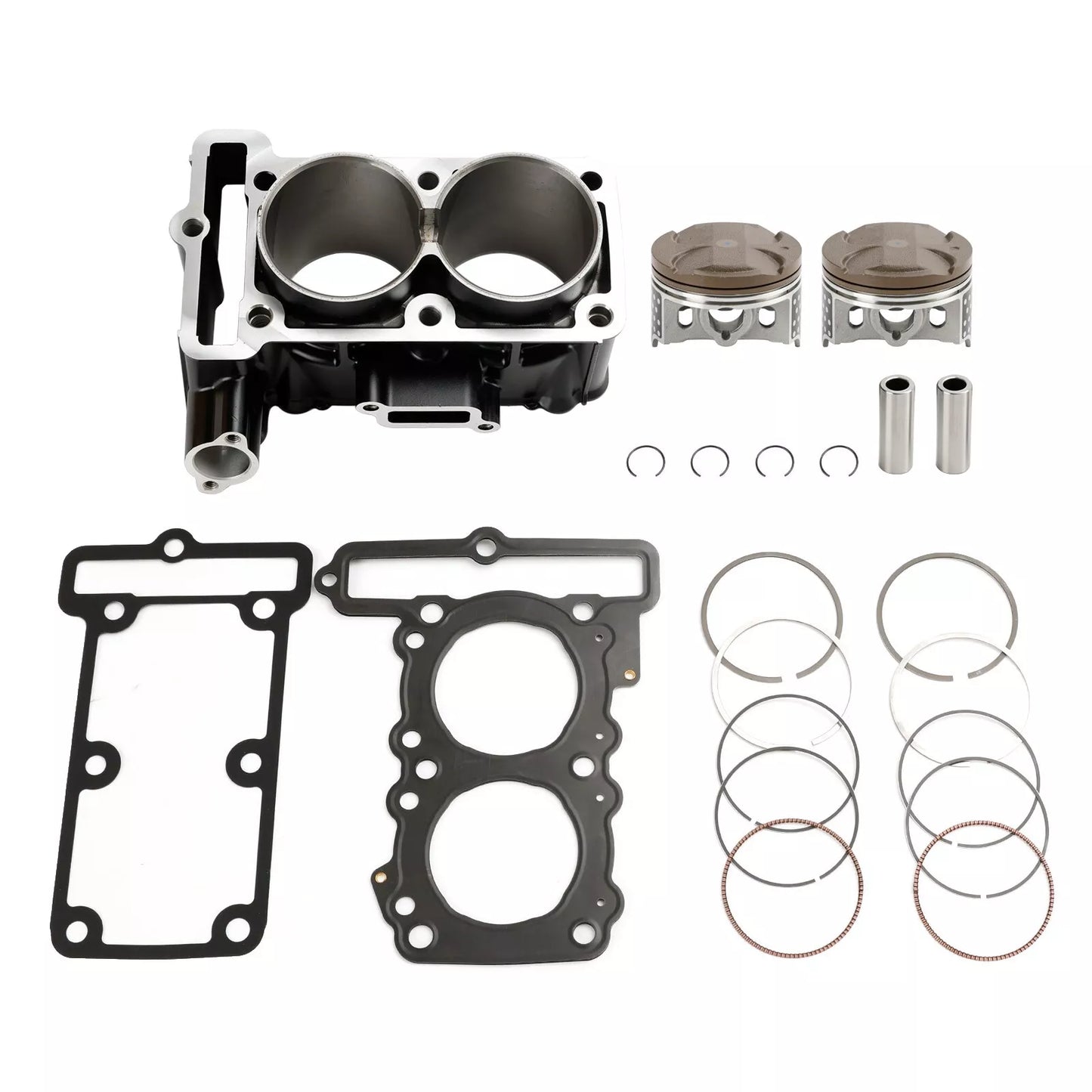 Kit de pistón de cilindro de 67 mm y 291 cc de gran diámetro para Kawasaki EX250 Ninja 2013-2024
