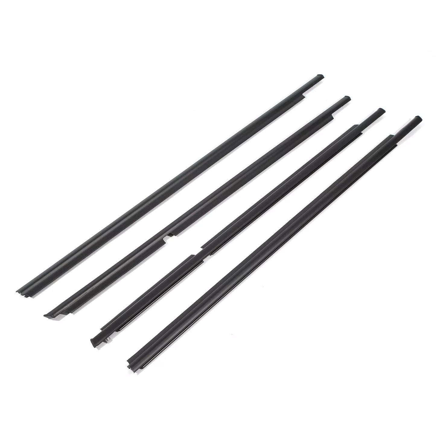 Toyota 4Runner 2003-2009 Car Outside Window Weatherstrip Seal Belt Moulding 68161-35060 68162-35060