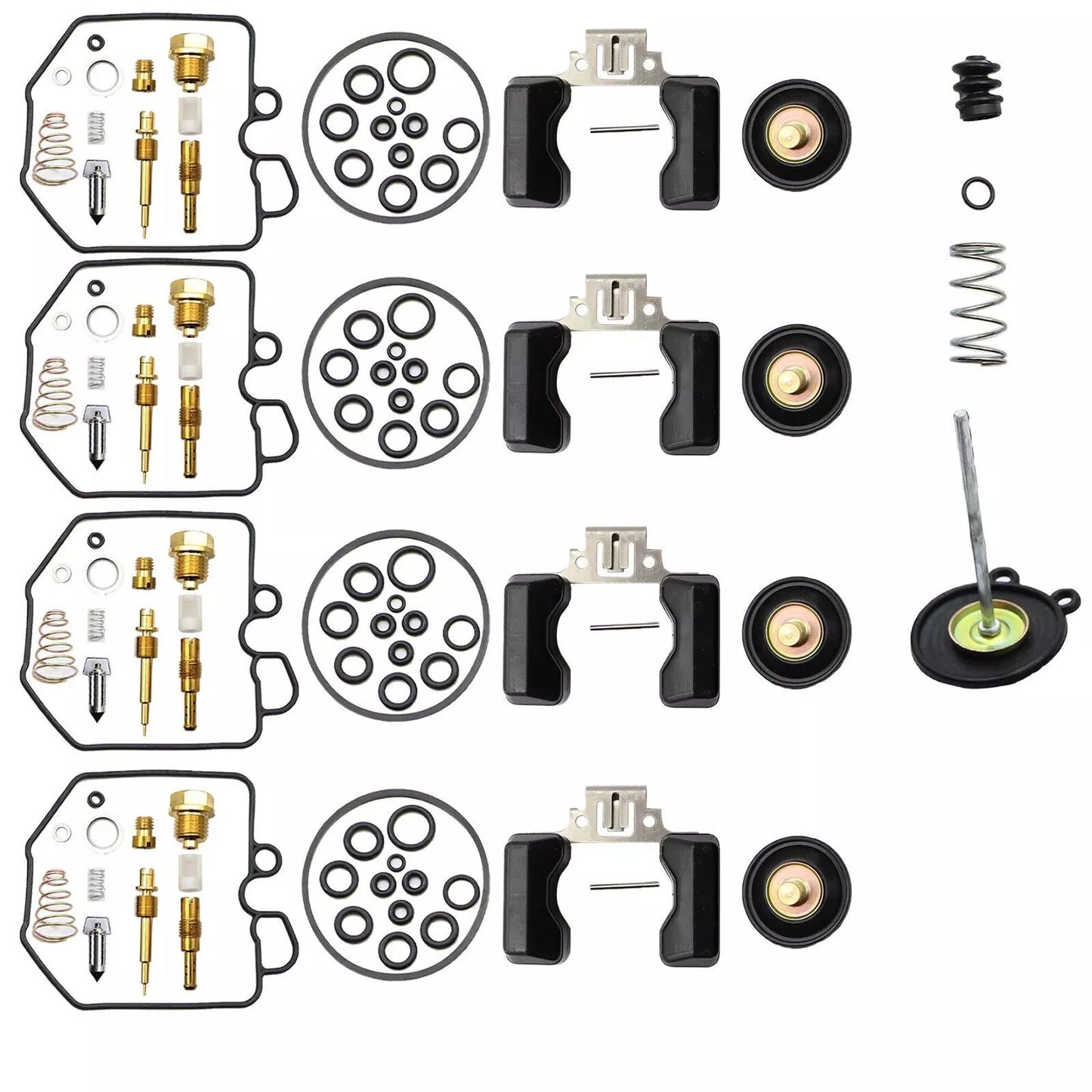 Kit de reparación y reconstrucción de carburador para Honda Goldwing 1100 GL1100 1980-1983 (4 unidades)