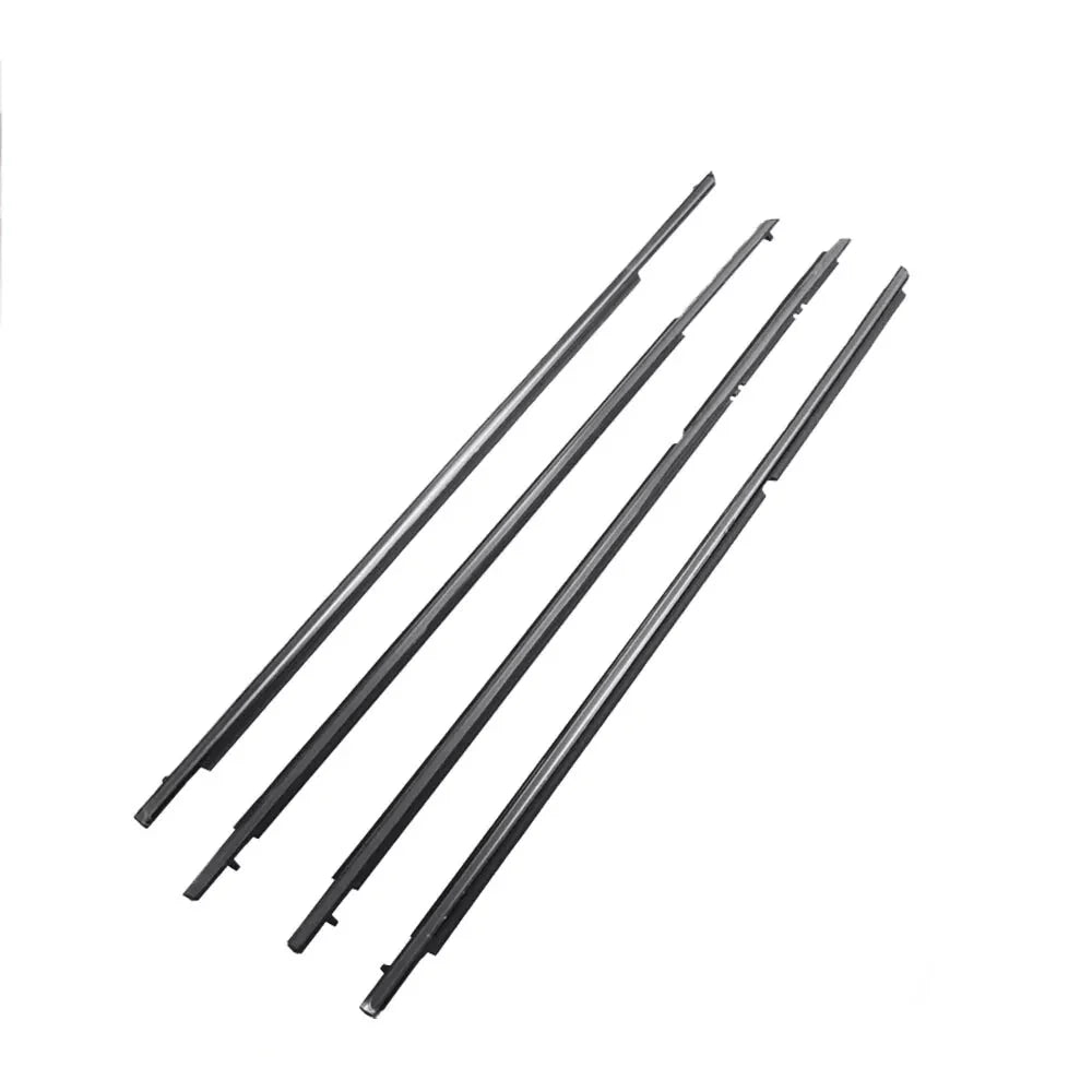 Joint d'étanchéité chromé pour vitres extérieures de Toyota Venza 2009-2016, 4 pièces, 757120T010