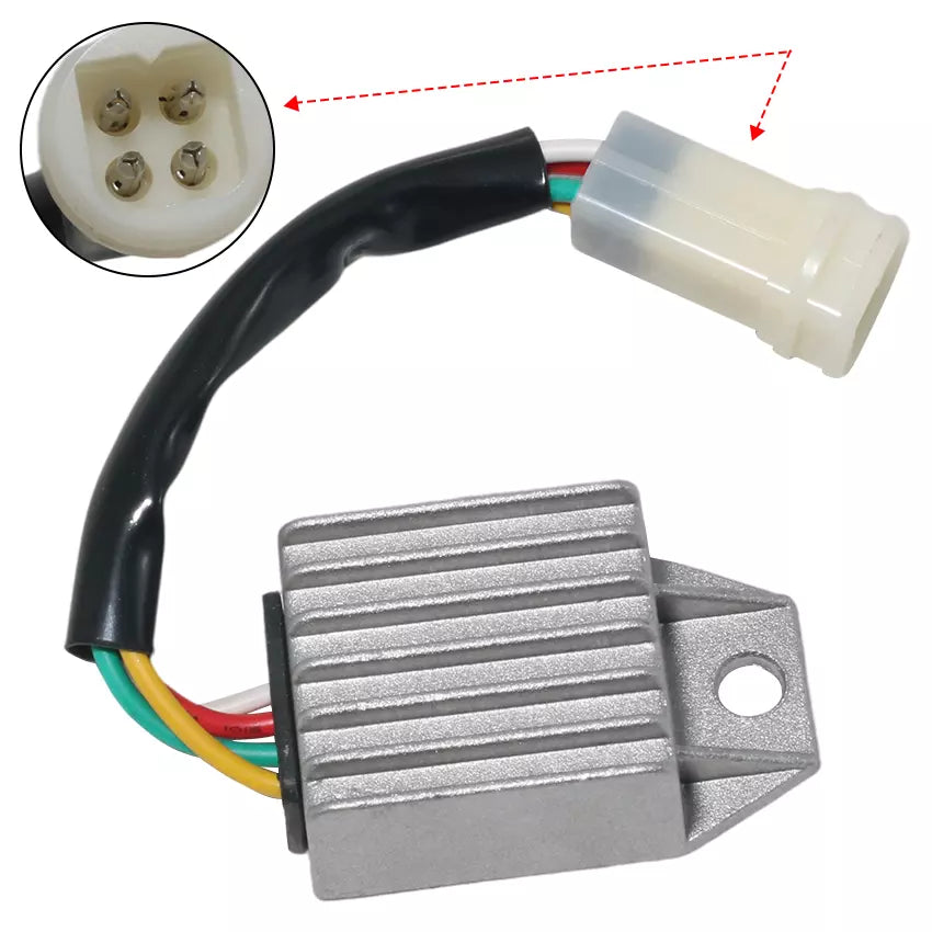 Regulador rectificador de voltaje Timberwolf para Yamaha YFM 200 YFM200DX Moto-4 YFB250 3GC-81960-00
