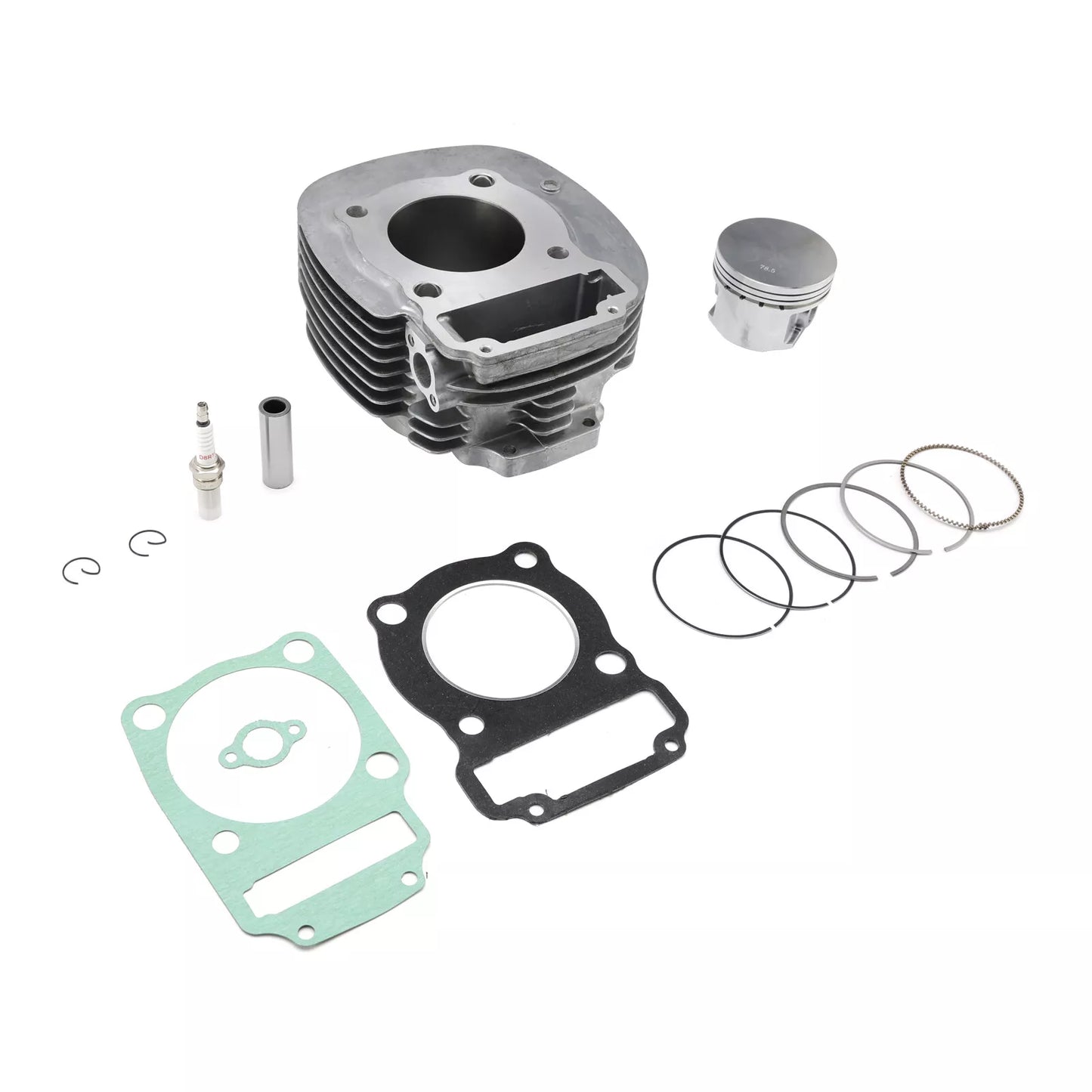 Kit de juntas de extremo superior de pistón de cilindro Polaris Trail Blazer 330 de 78,5 mm y 329 cc (2008-2013) 3087236 y 3090235