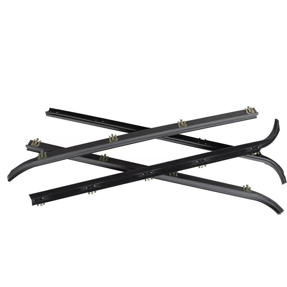 1987-1996 Ford F150 F250 F350 Tiras de barrido de ventana Sellador Moldura de ventana Moldura