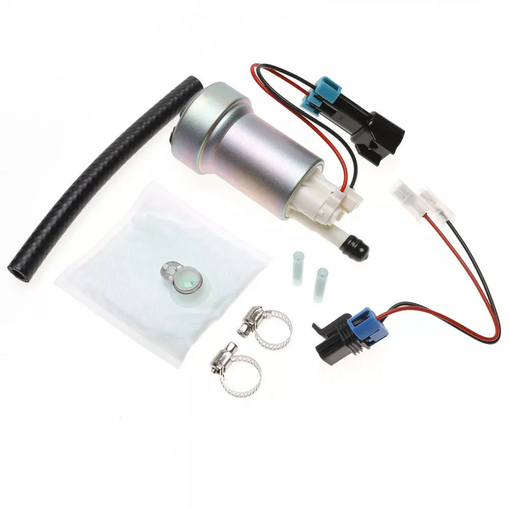 Pompe à carburant Hellcat 525 l/h F90000285 et kit d'installation compatible E85 pour Walbro TI