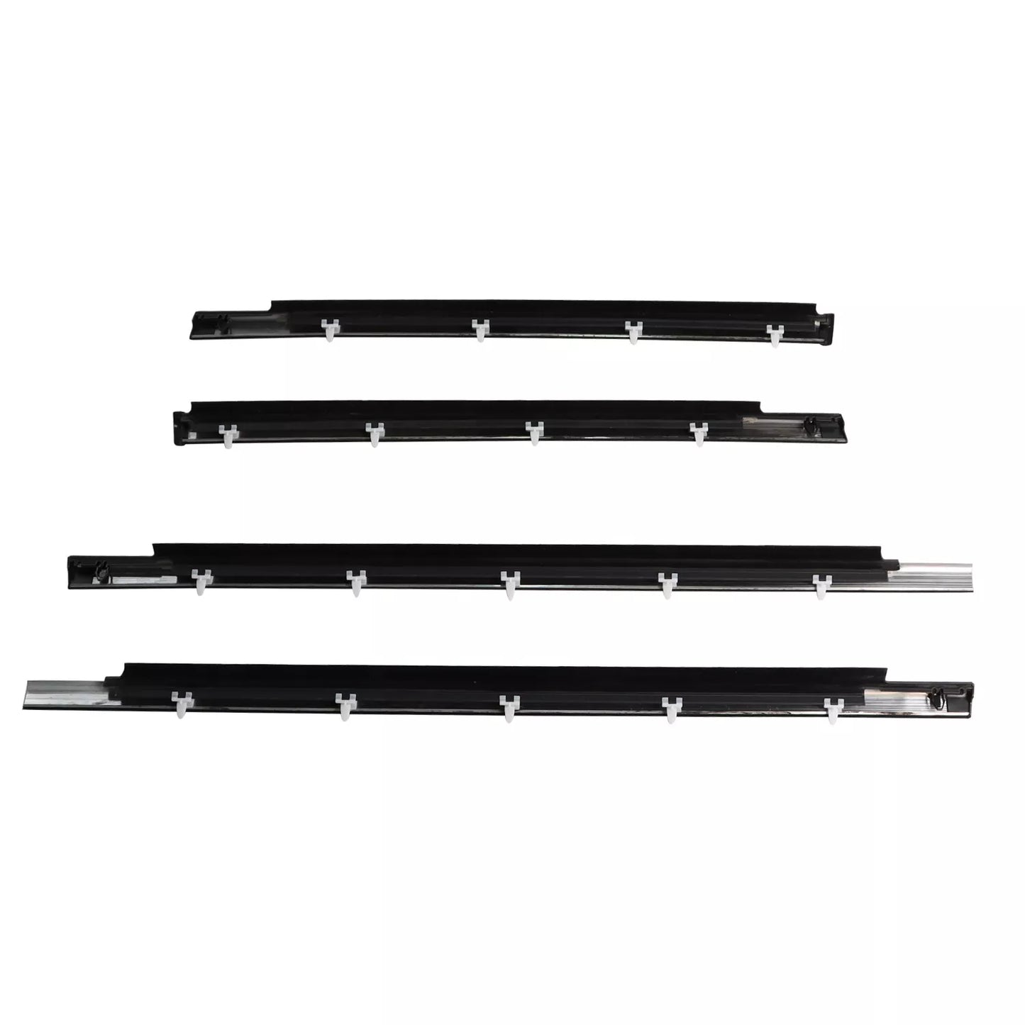 2001-2007 Toyota SEQUOIA 4 piezas 757300C010 757400C010 Moldura de correa de puerta Burlete de sellado