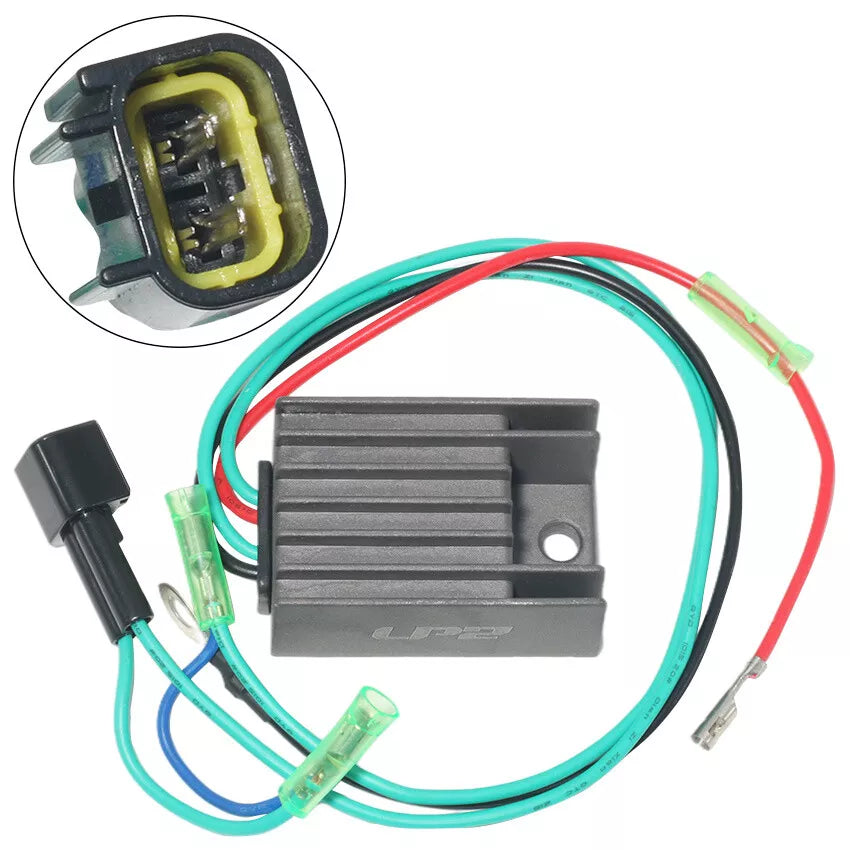 Regulador rectificador de voltaje Yamaha 40HP 40V EOS 60HP 60 TLR 50HP 50G ETOS/L 6H2-81960-10