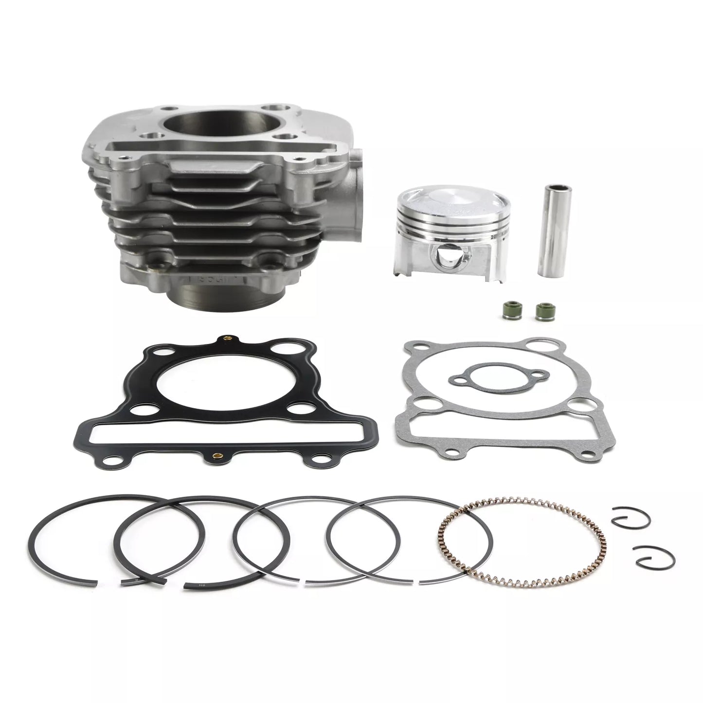 Kit de juntas de pistón y tapa de cilindro para Yamaha YFM200 Moto 4 (67 mm, 196 cc, 1985-1989)
