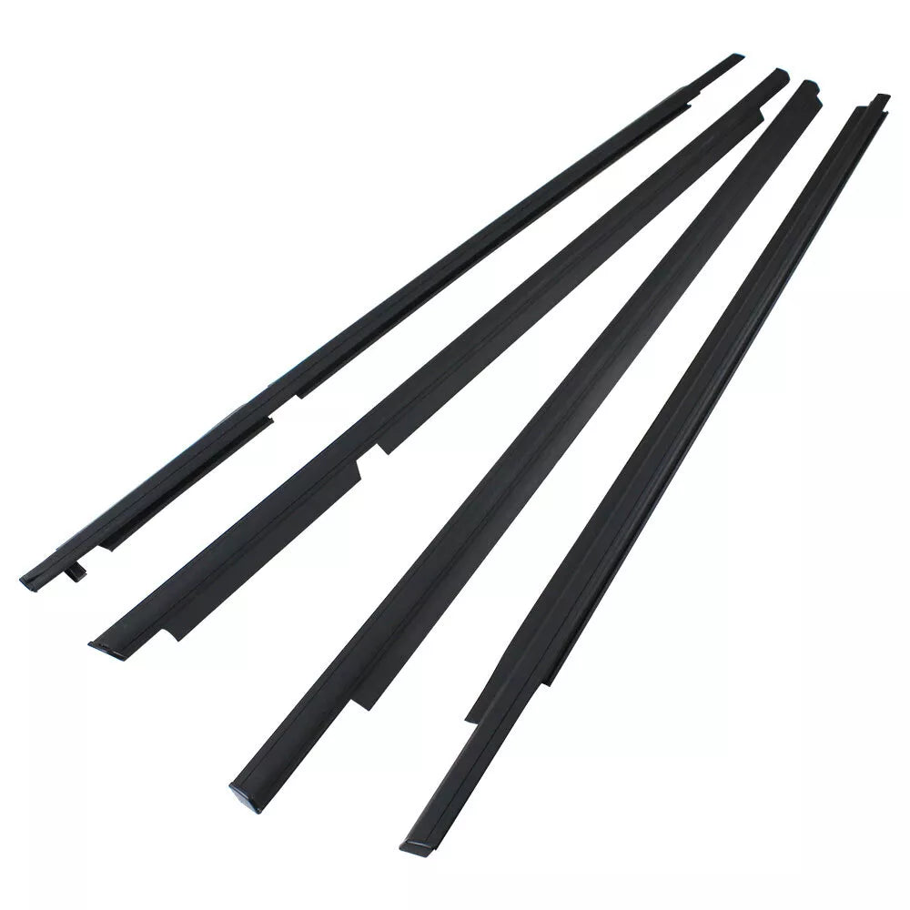 2003-2009 Toyota Land Cruiser Prado Serie 120 4 piezas 75722-60080 Burlete de ventana Moldura de cinturón