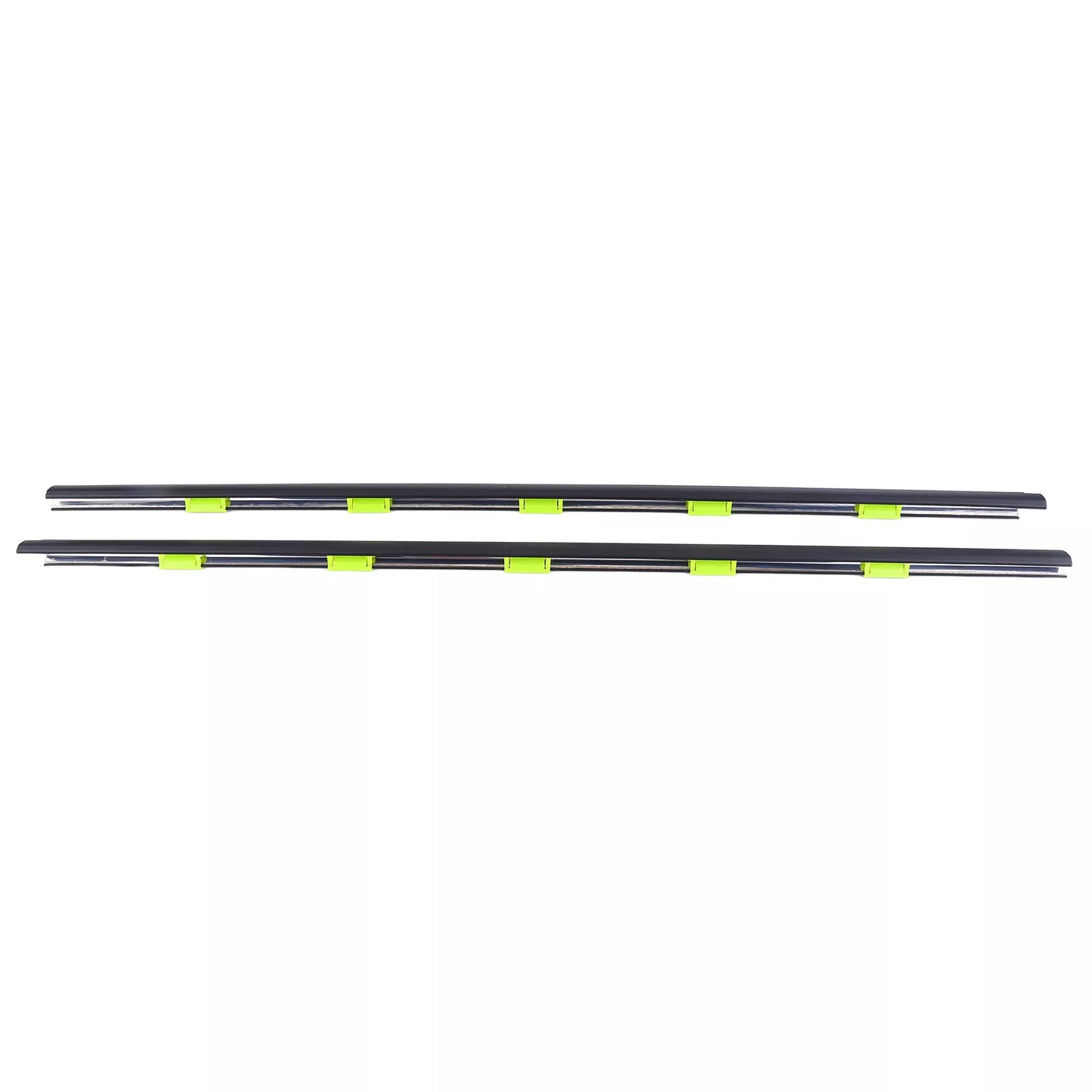 1996-2000 Honda Civic EK Izquierda Derecha 2 piezas Puerta Ventana Moldura de Sellado de Goma 72450-S03-003 72410-S03-003