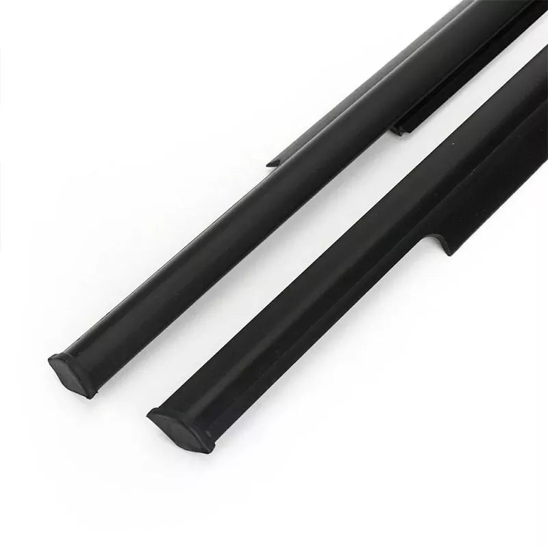 2006-2012 Mitsubishi Outlander 5757A003 5757A004 4 piezas de burlete para ventana exterior de coche, moldura de correa de sellado