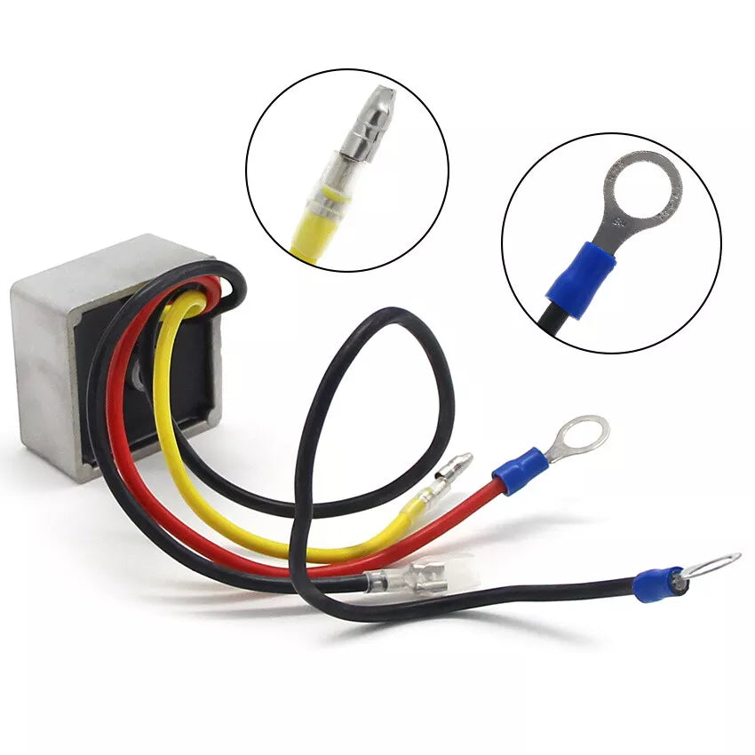 Club Car Pioneer 1200 1200SE DS Gas FE290 1027112-01 Voltage Rectifier Regulator