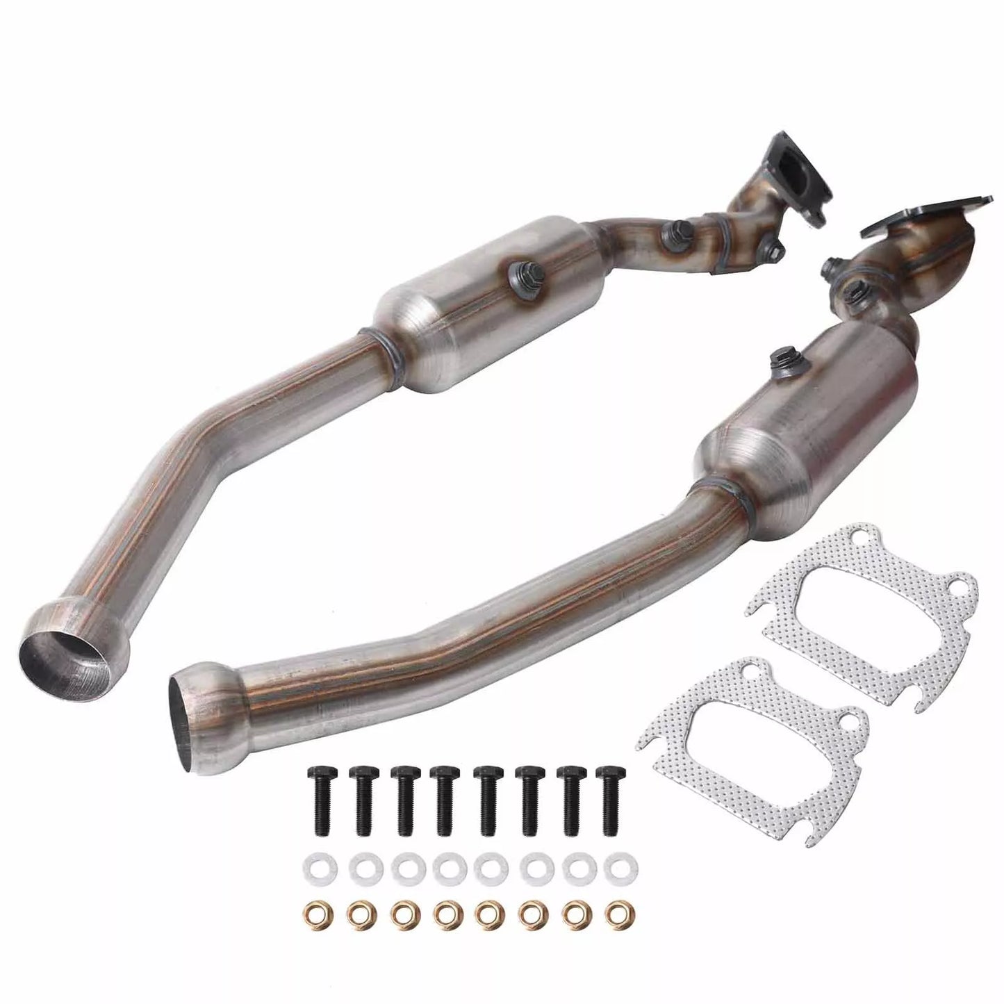 Convertisseur catalytique en acier inoxydable 2 pièces pour Jeep Grand Cherokee 3,6 L 2011-2012 10H49723 10H49737