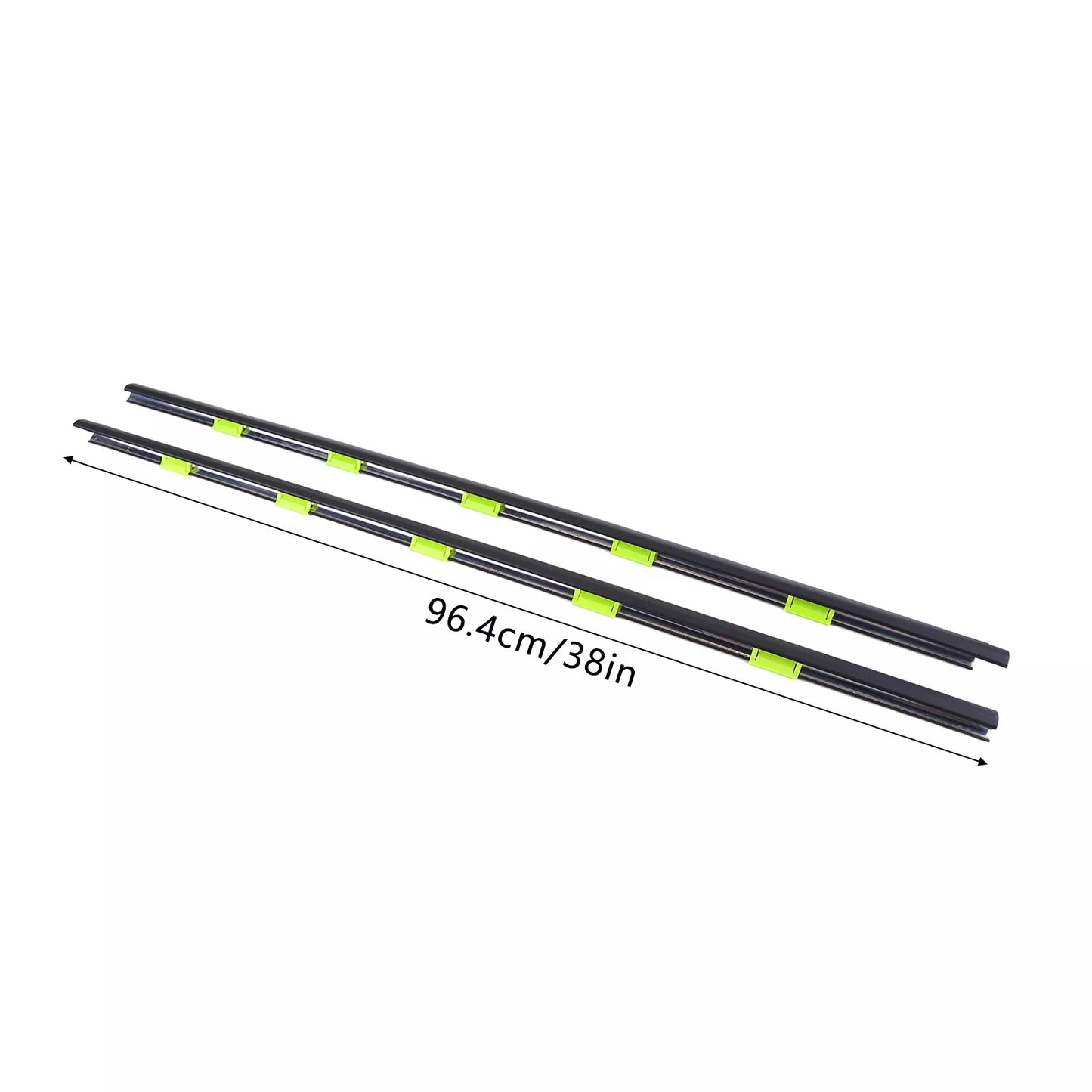 1996-2000 Honda Civic EK Izquierda Derecha 2 piezas Puerta Ventana Moldura de Sellado de Goma 72450-S03-003 72410-S03-003