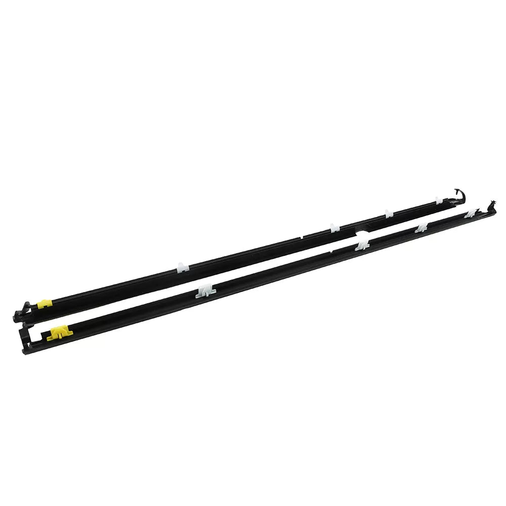 1990-2005 Mazda Miata Left+Right Door Glass Window Weatherstrip Trim Seals Set NA01-58-810F NA01-59-810F
