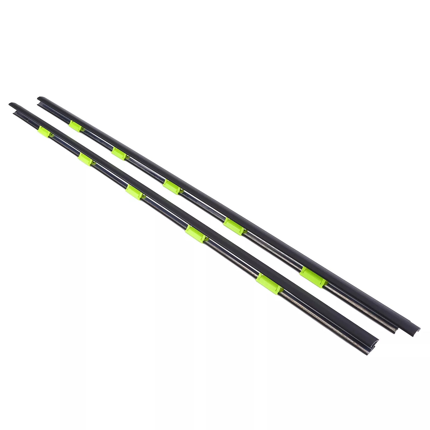 1996-2000 Honda Civic EK Izquierda Derecha 2 piezas Puerta Ventana Moldura de Sellado de Goma 72450-S03-003 72410-S03-003