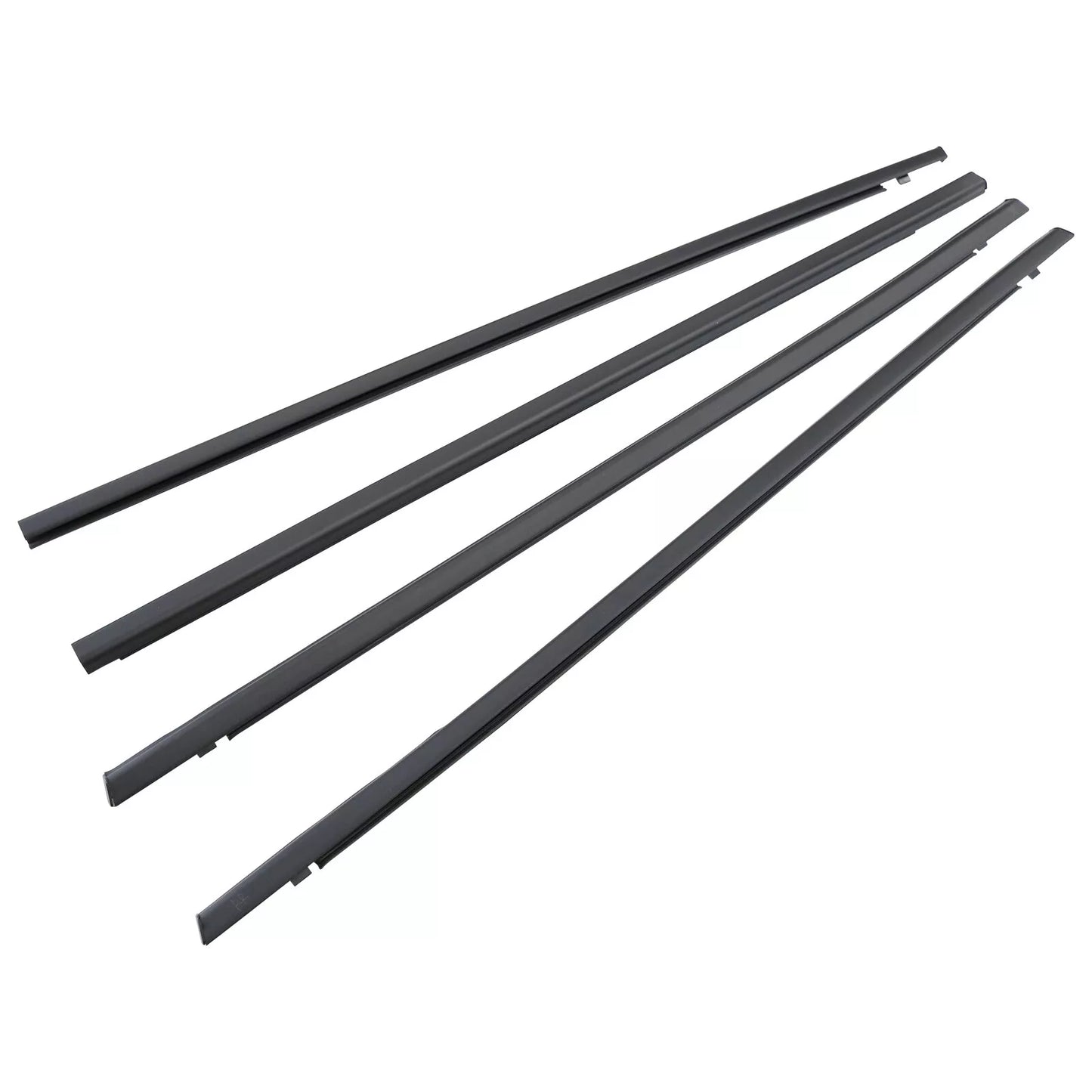 Burletes y juntas para molduras de ventanas Honda Civic Sedán (2016-2021), 4 unidades, 72410-TBA-A01 y 72450-TBA-A01