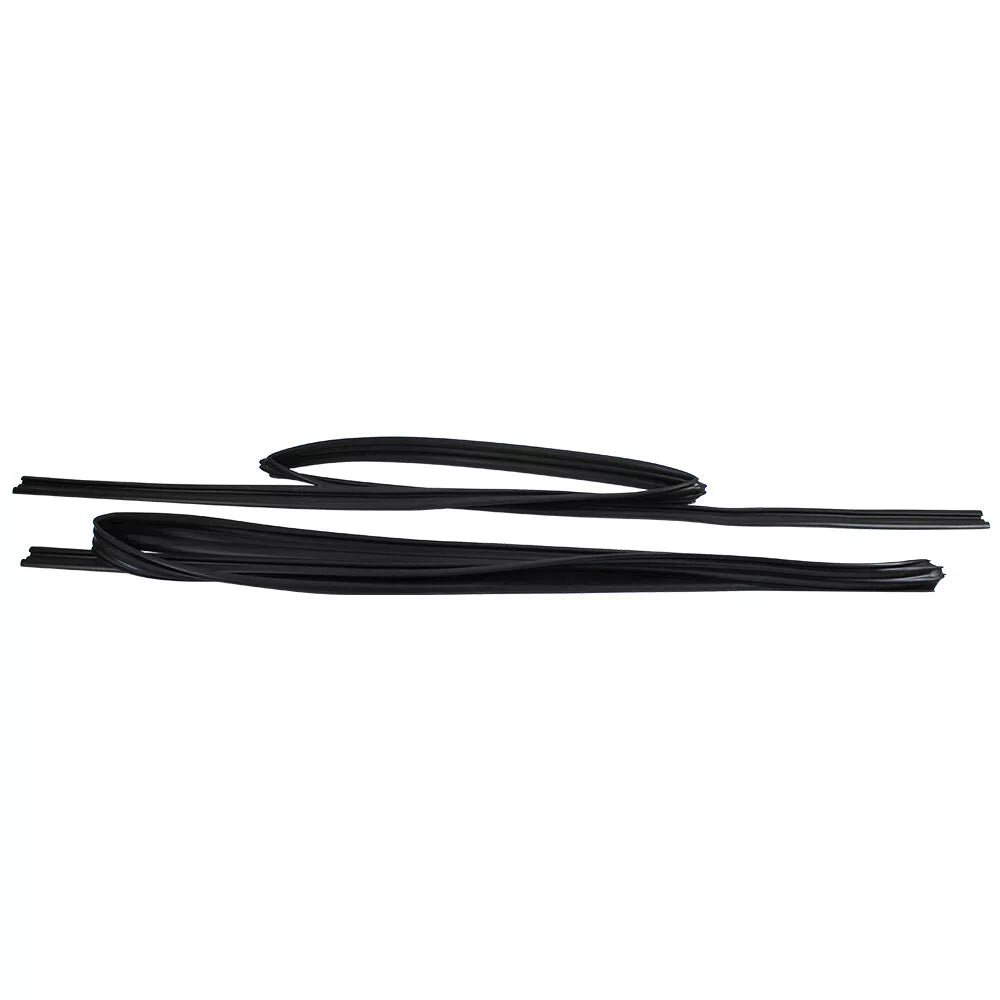 1991-1997 Toyota Land Cruiser FJ80 LX450 4 piezas de junta de goma para moldura de vidrio de puerta 6815160010 6814260011