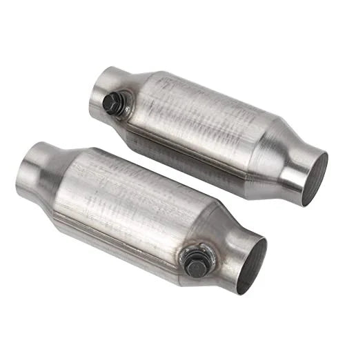 Universal 425250 Catalytic Converter High Flow Stainless Steel