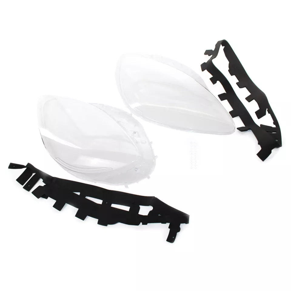 Lentille de phare gauche et droite avec joints de finition pour Corvette C6 2005-2013