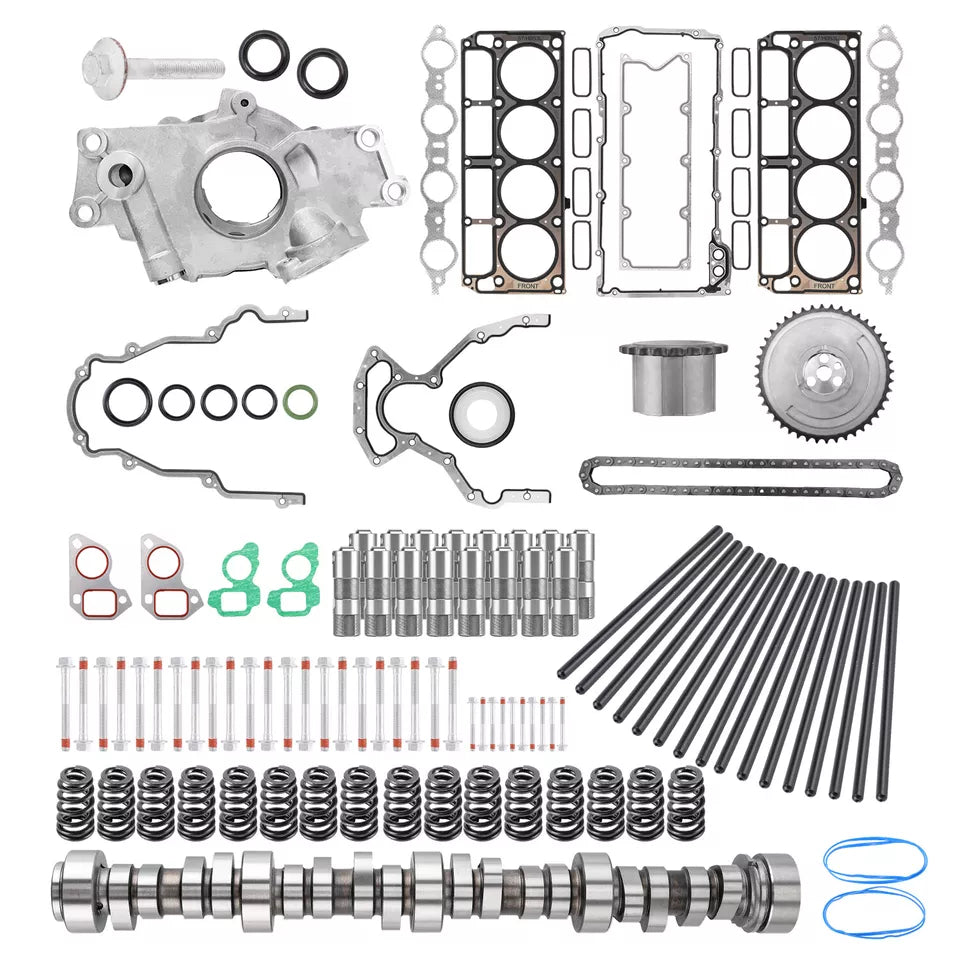 Kit de poussoirs d'arbre à cames Sloppy Mechanics Stage 2 pour LS1 4.8 5.3 5.7 6.0 6.2 LS +7.400