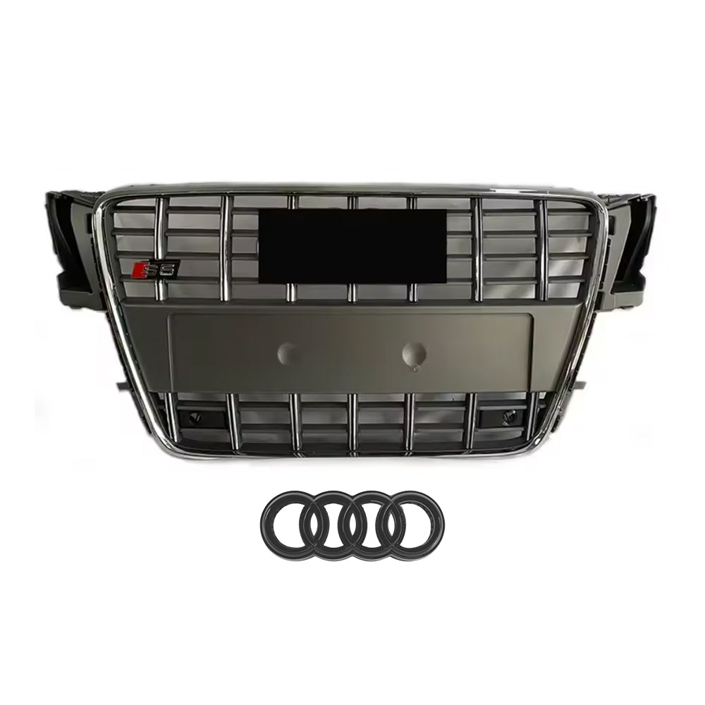 2009-2012 Audi A5 S5 8T To S5 Style Front Bumper Grill High Quality Upper Grilles