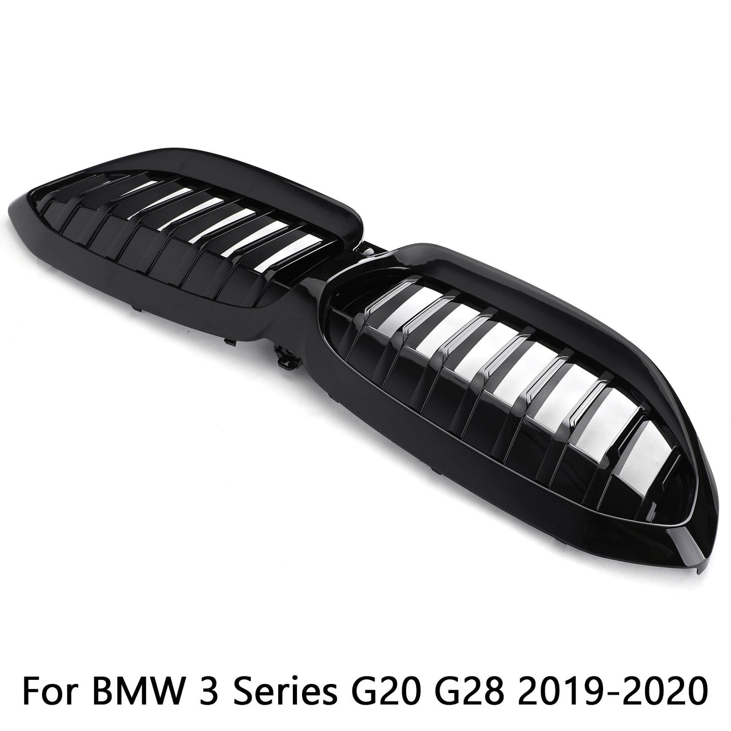 2019-2020 BMW G20 3 Series 320i/330i/320d/M340i/318i/330e Kidney Grille Gloss Black Grill