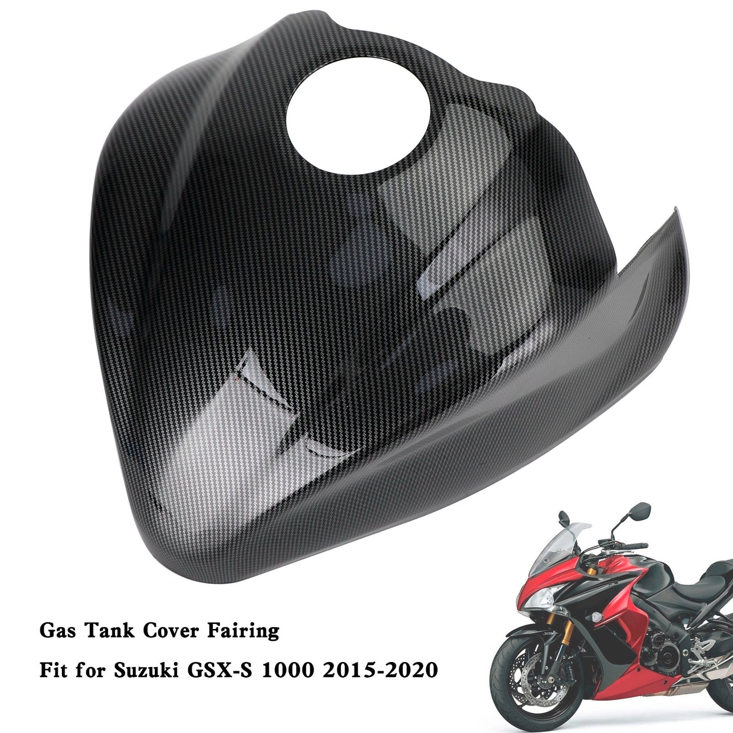 Protection de carénage de couvercle de réservoir d'essence pour Suzuki GSX-S 1000 GSXS 2015-2020