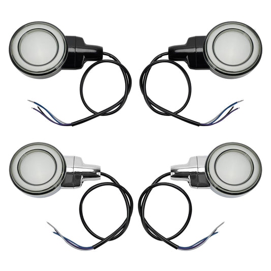Ensemble de clignotants avant plats à LED Heritage Softail Classic Touring 99-23
