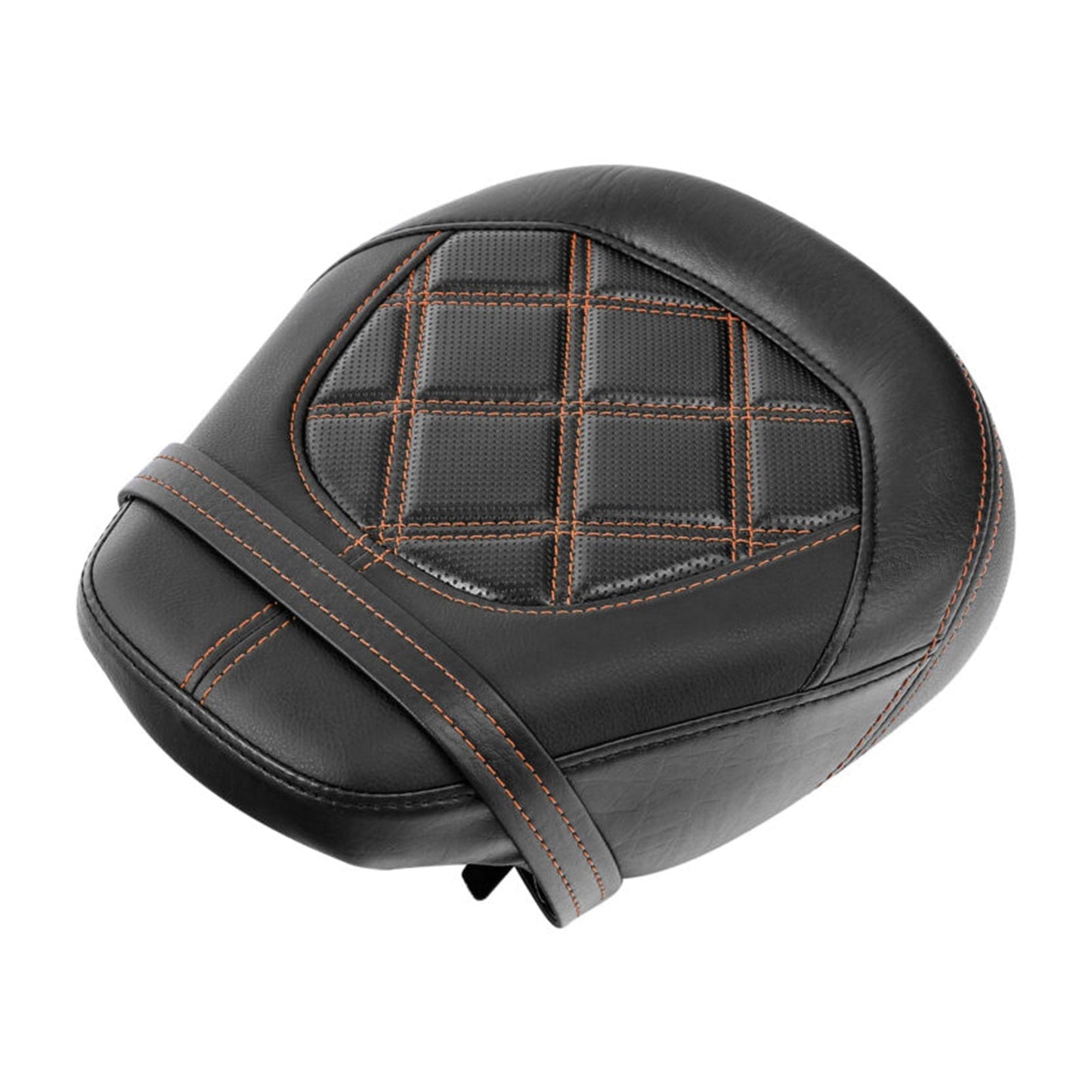 Siège conducteur et passager orange pour Harley Touring CVO Road Glide Fltr 2009-2021