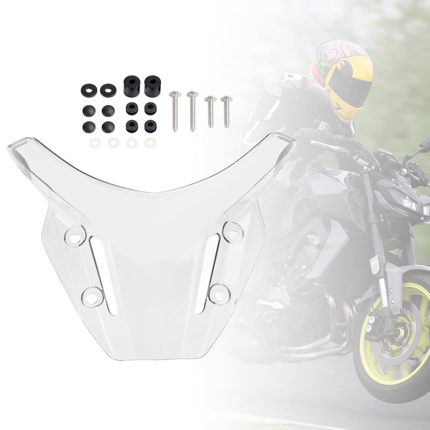 ABS Motorcycle Windshield WindScreen fit for YAMAHA MT-09 MT 09 2021-2023