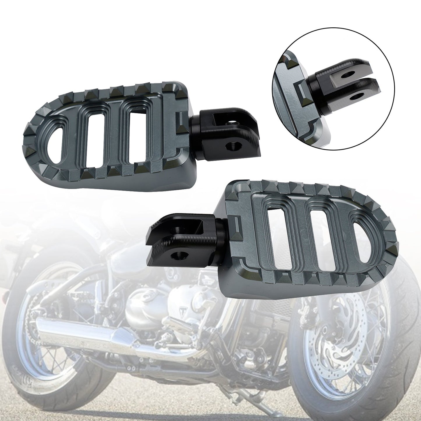 Reposapiés delanteros Speedmaster 2018-2023 Rocket 3GT 2020-2023 Estriberas