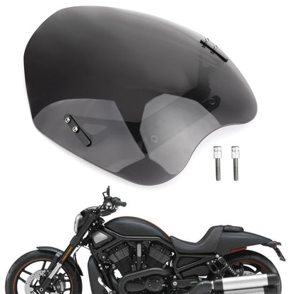2009-2017 VRSCF V-ROD MUSCLE ABS Plastic Windshield Windscreen Fit Gray