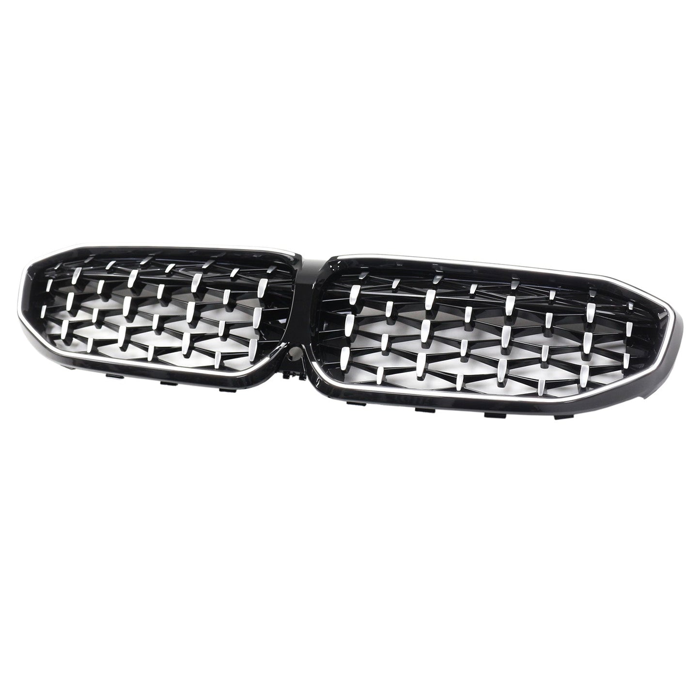 2019-2022 Chorme Diamond Kidney Grille Grill 51138072085 Fit BMW 3 Series G20