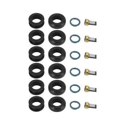 Dodge Stealth 1991-1996 6PCS Fuel Injectors Seal O-Ring Kit 18-10066 INP-014 MD164888