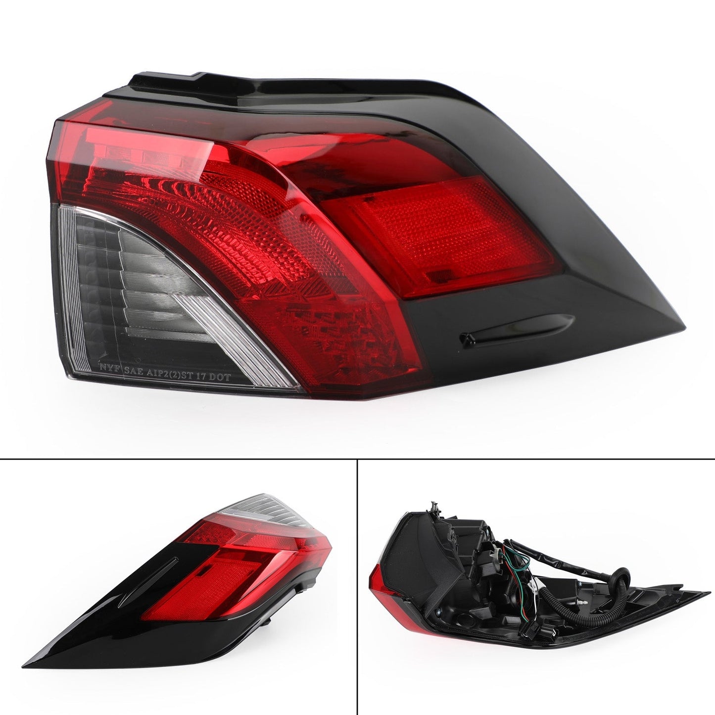 2019-2021 Toyota RAV4 Left+Right Side Tail Light Rear Lamp Outer 81560/81550-0R090