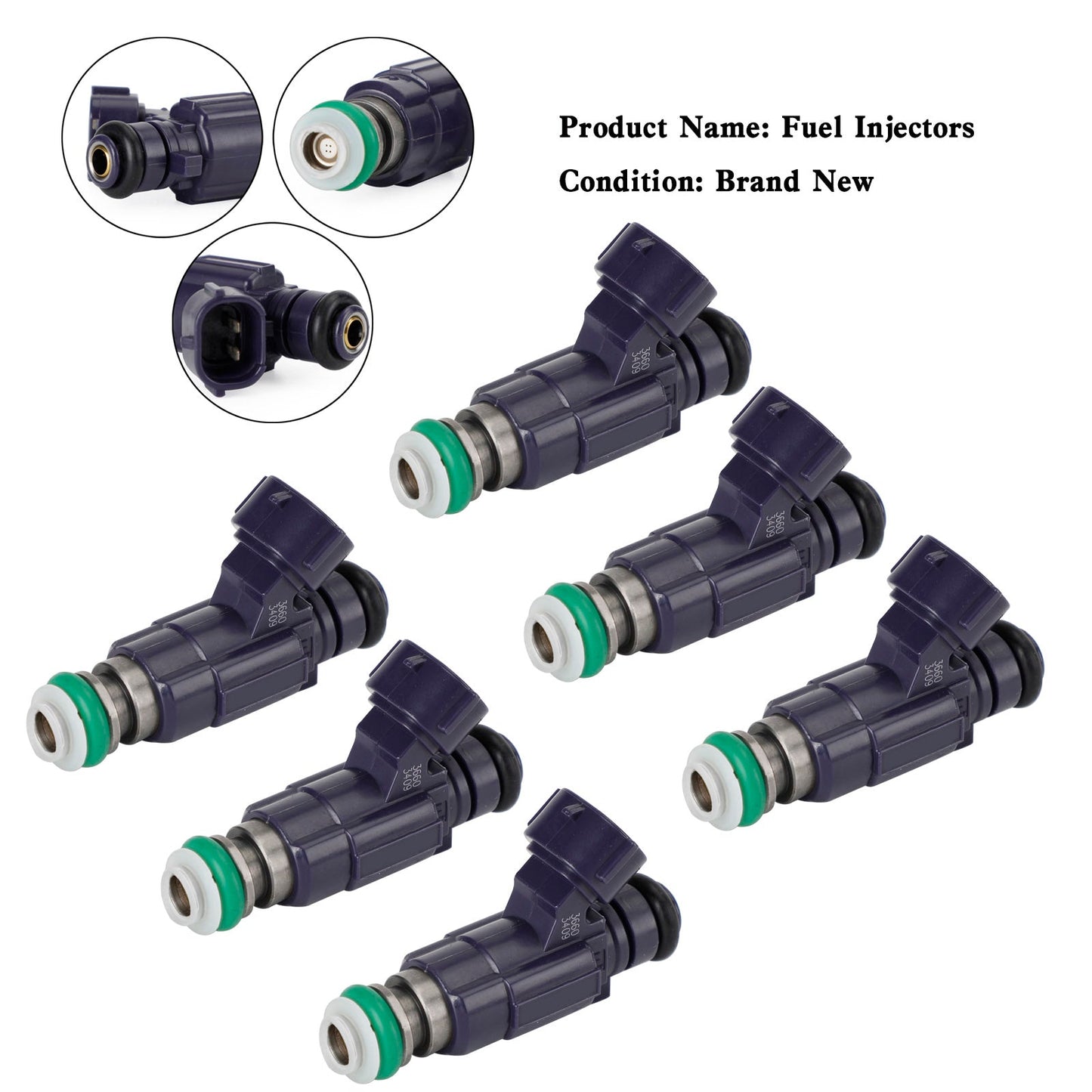 Injecteurs de carburant FBJC100 84212240 pour Nissan Maxima 3.0L V6 2000-2001 6 pièces